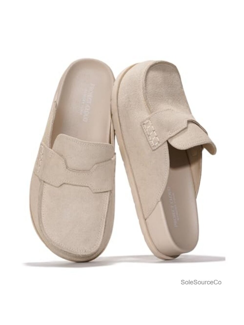 Genuine Leather Slip-On Womens Clogs Mules Arch Support Non-Slip